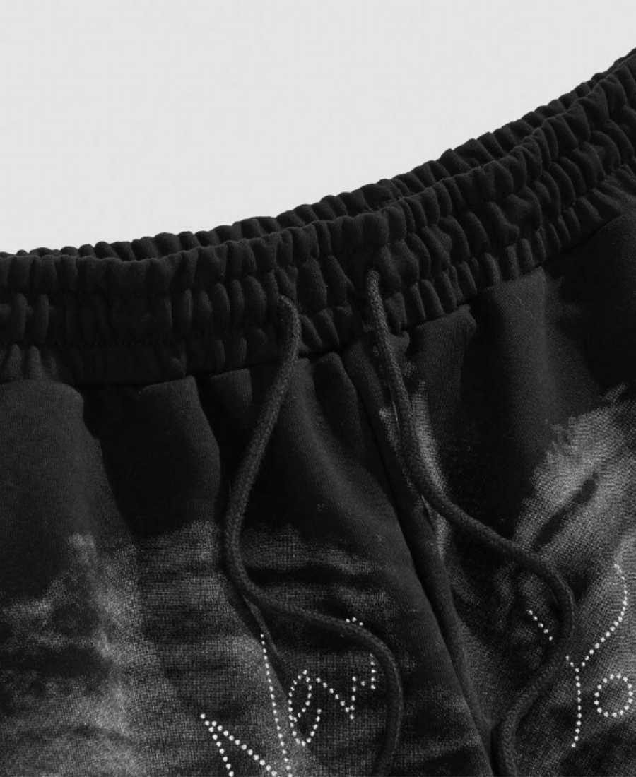 NY Ribcage Starburst Şort