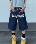 Cyber Hustle Contrast Şort