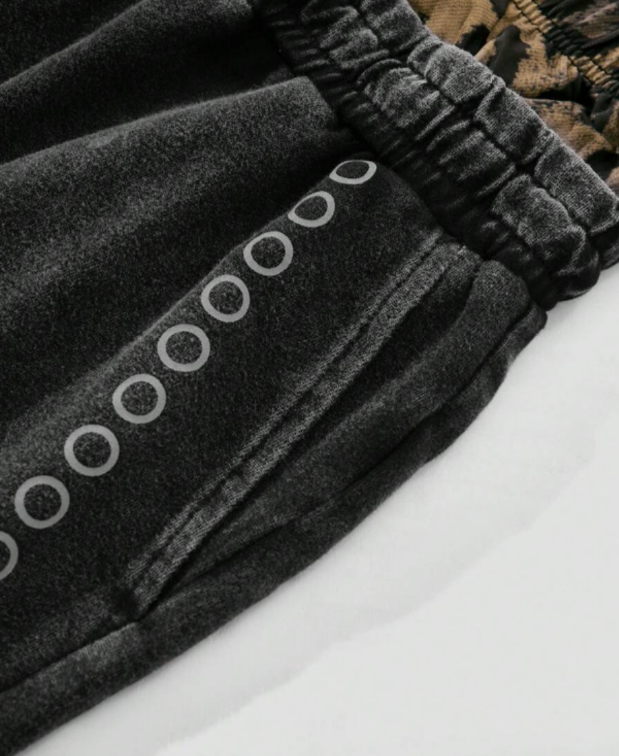 Brooklyn Leopard Layered Şort