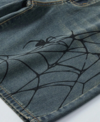 Arachnid Blue Denim Şort