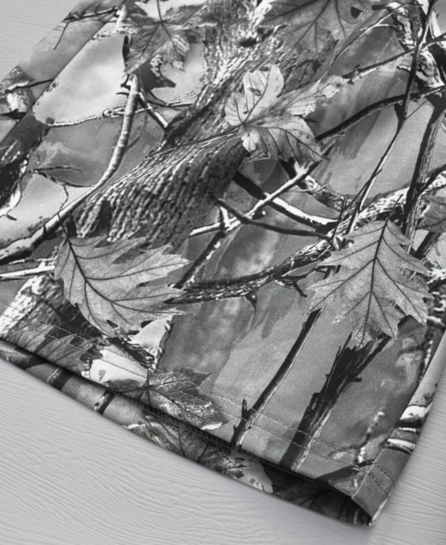 Ghost Camo Layered Şort