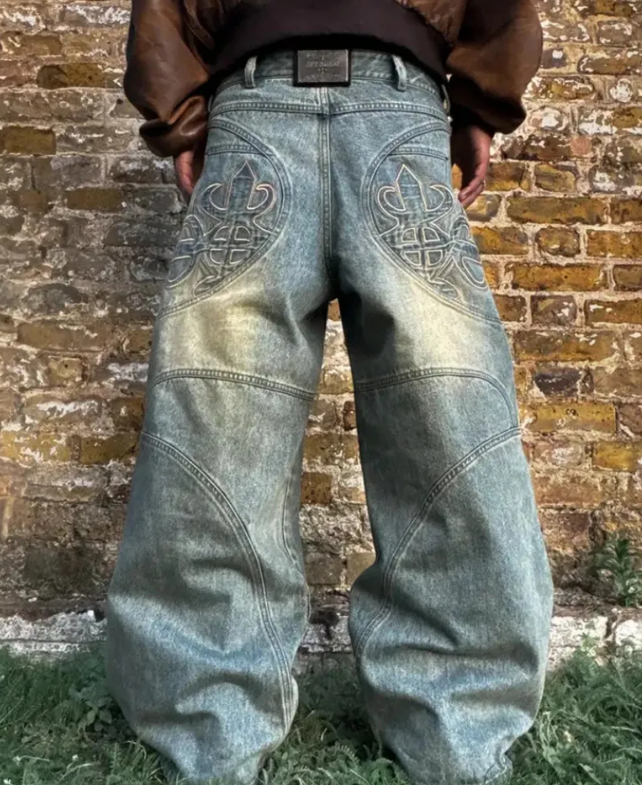 Obsidian Crest Baggy Pants
