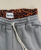 Midnight Leopard Layered Şort
