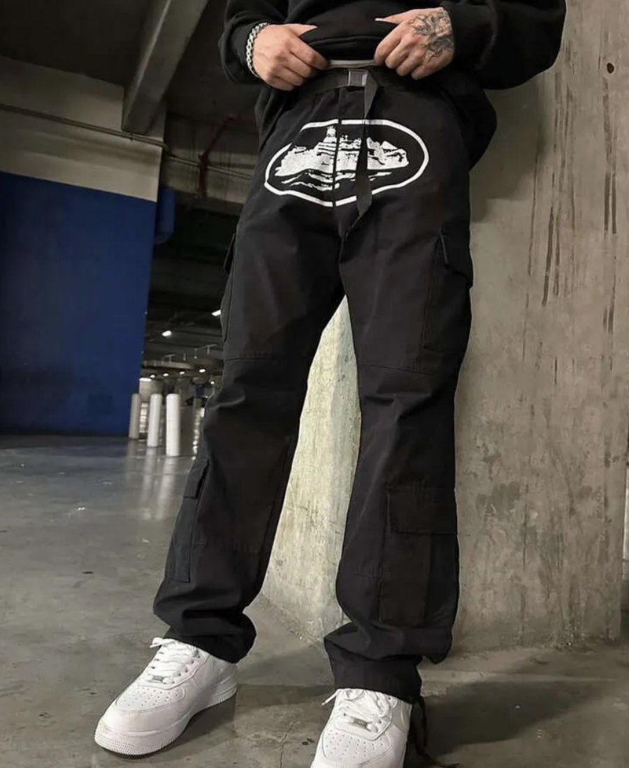 Corteiz Flag Cargo Pants