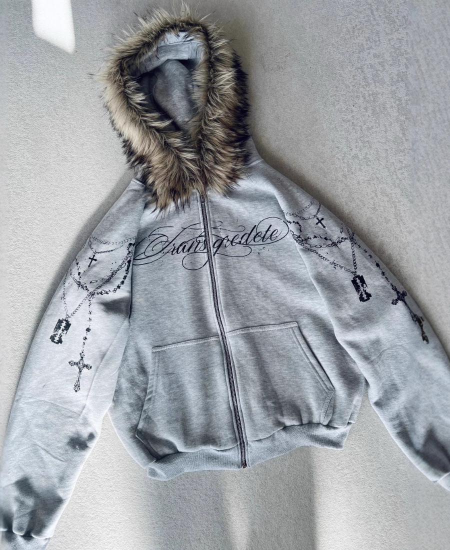 Transgressed Fur Hoodie