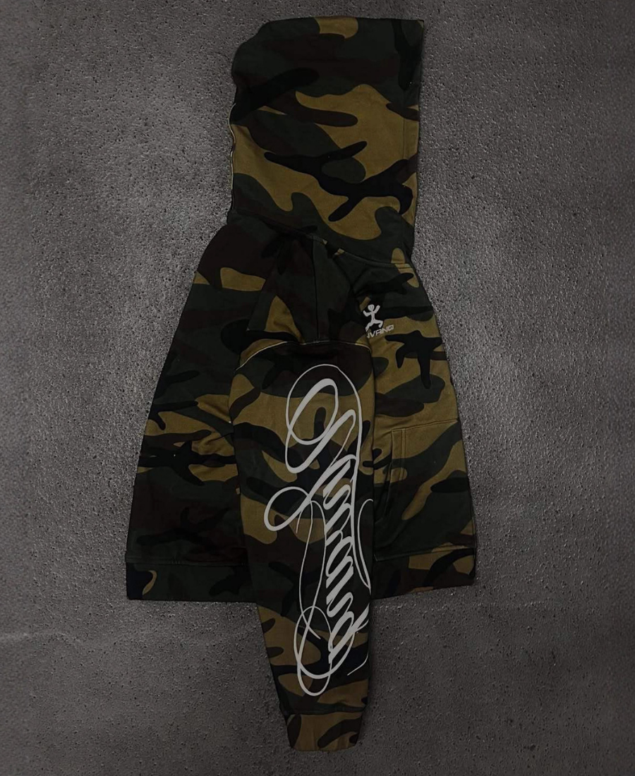 Unvrng Camo Hoodie