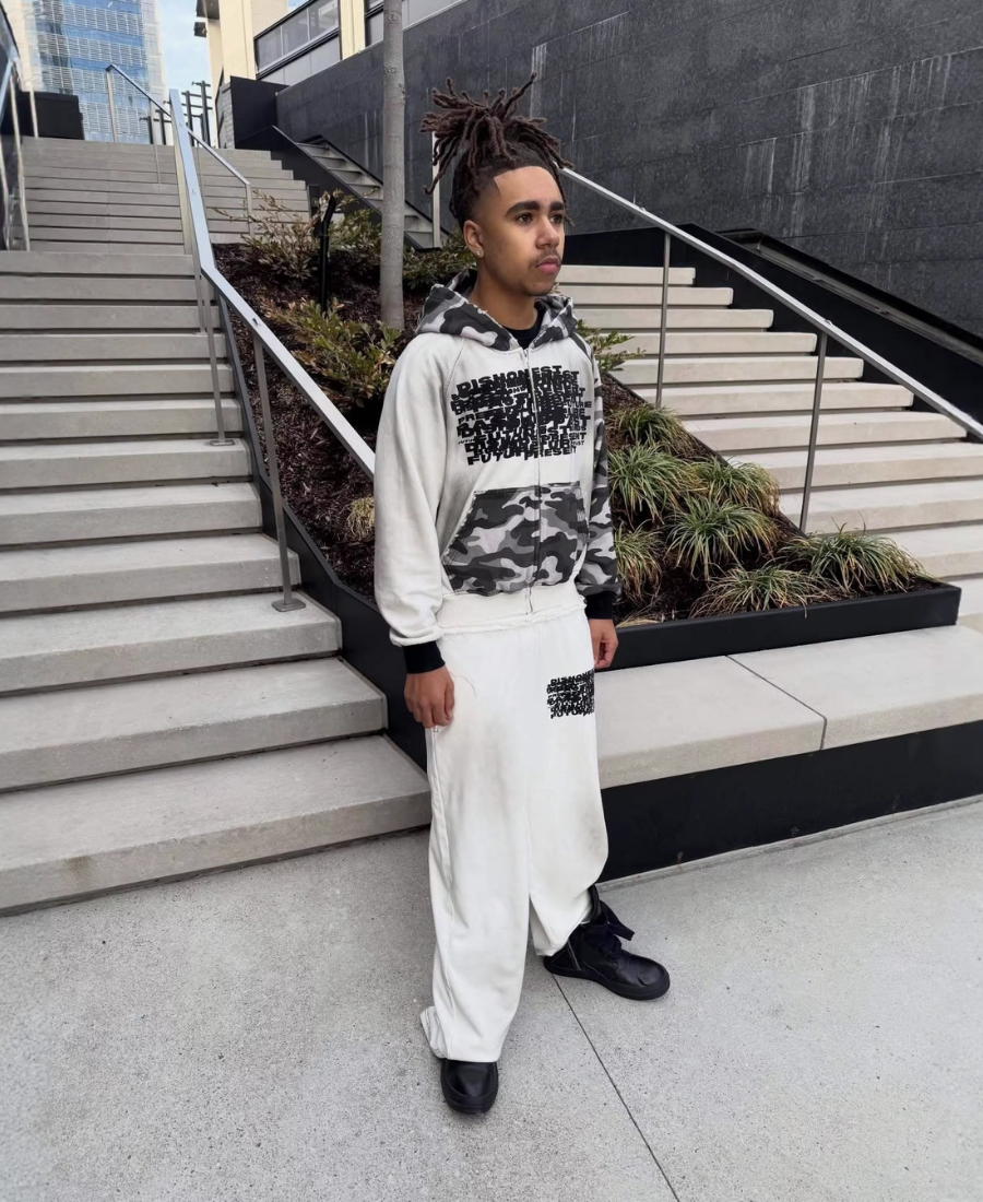 Dishonest Camo Hoodie