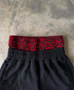 Black Distressed Eşofman