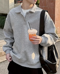 Grey Blank Sweatshirt