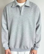 Grey Blank Sweatshirt