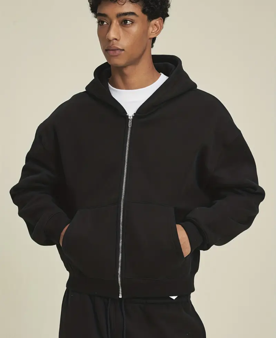 Basic Essential Zip-up