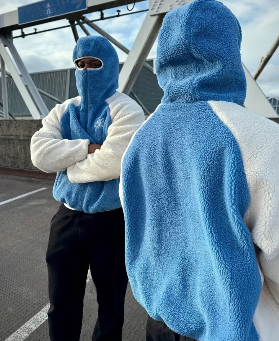 Fluffy Crime Balaclava Hoodie