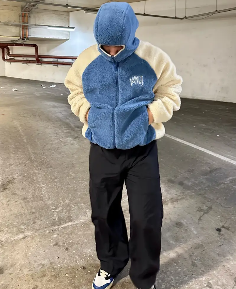 Fluffy Crime Balaclava Hoodie