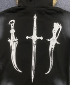Tan Fur Worldly Sins Hoodie