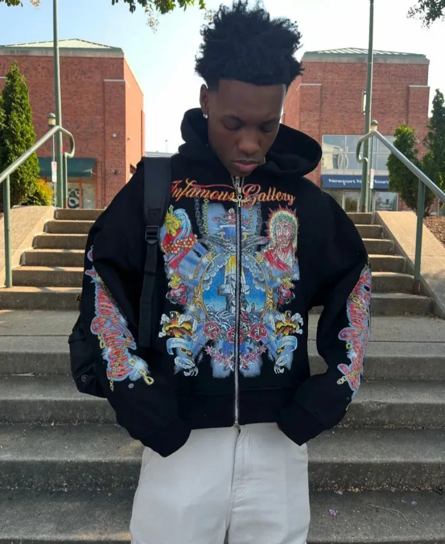 Infamous Gallery Zip-Up