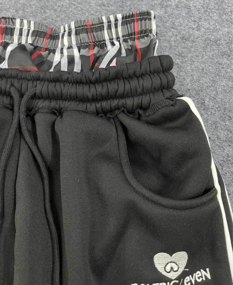 Black Triple Stripe Eşofman