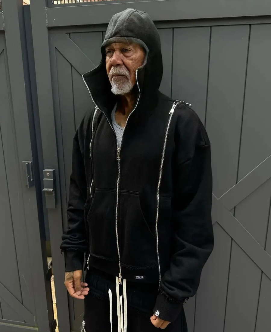 Triple Zipper Hoodie