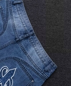 Y2K Cyber-Cross Baggy Pants