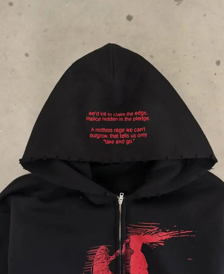Rage Silhouette Hoodie