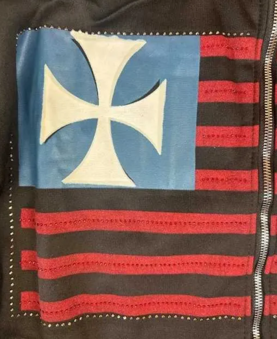 Iron Cross Flag Hoodie