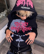 Neon Deathcore Hardware Zip-Up