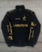 Nero-Gold Lamborghini Ceket