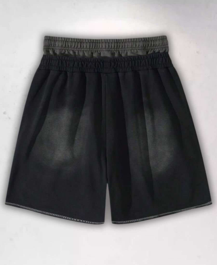 Strength Gothic Patch Şort