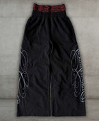 Black Distressed Eşofman
