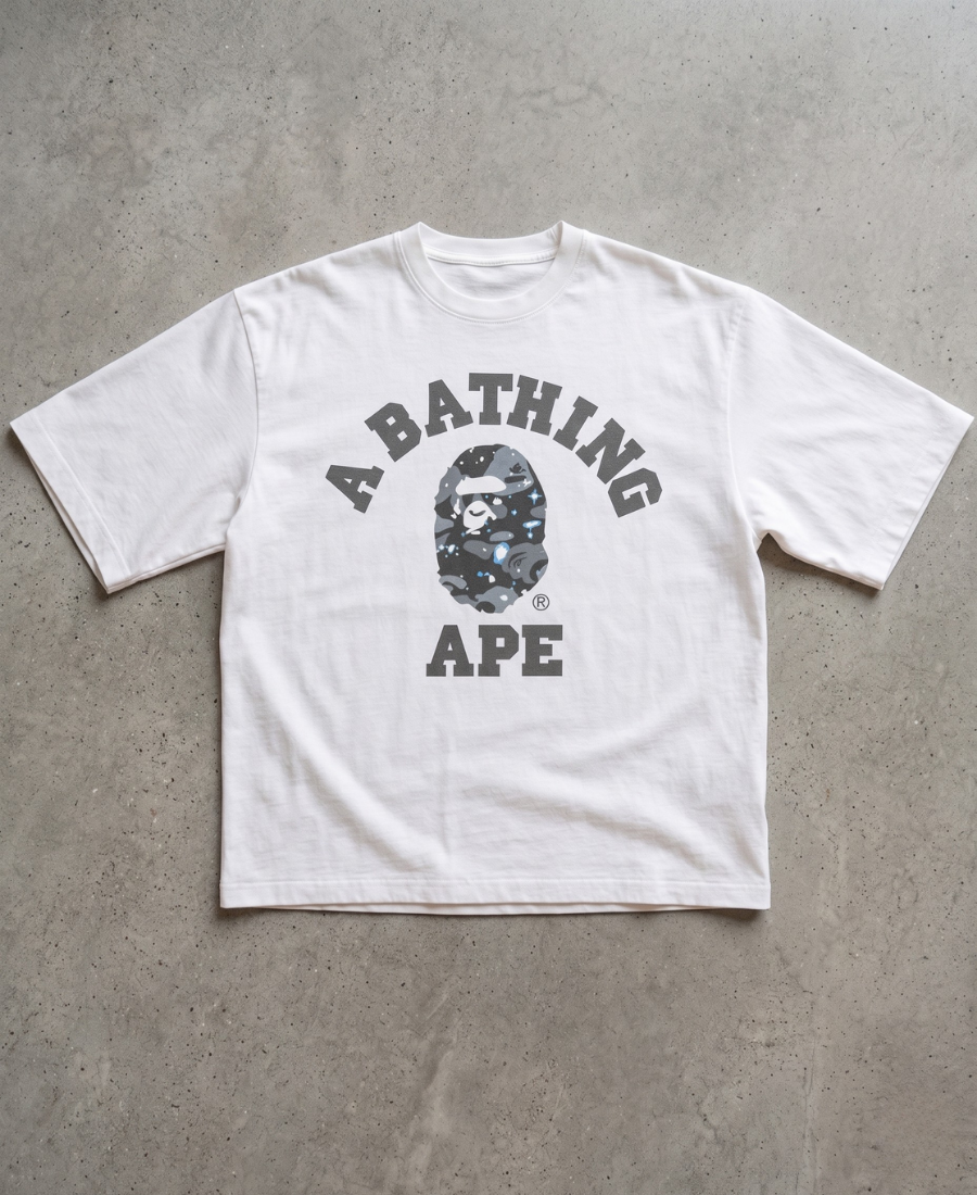 Harajuku Varsity Camo Tee