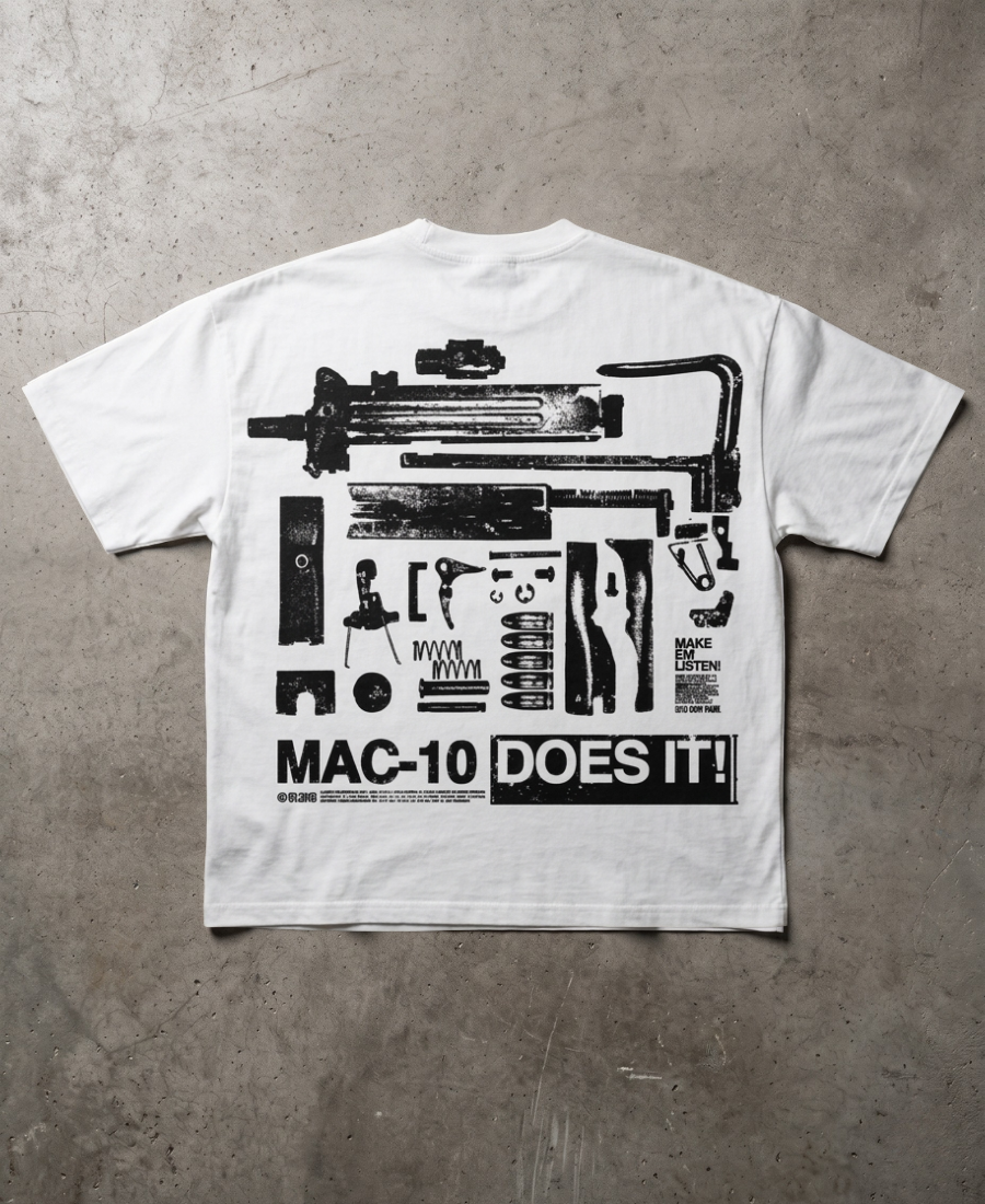 MAC-10 Blueprint Tee