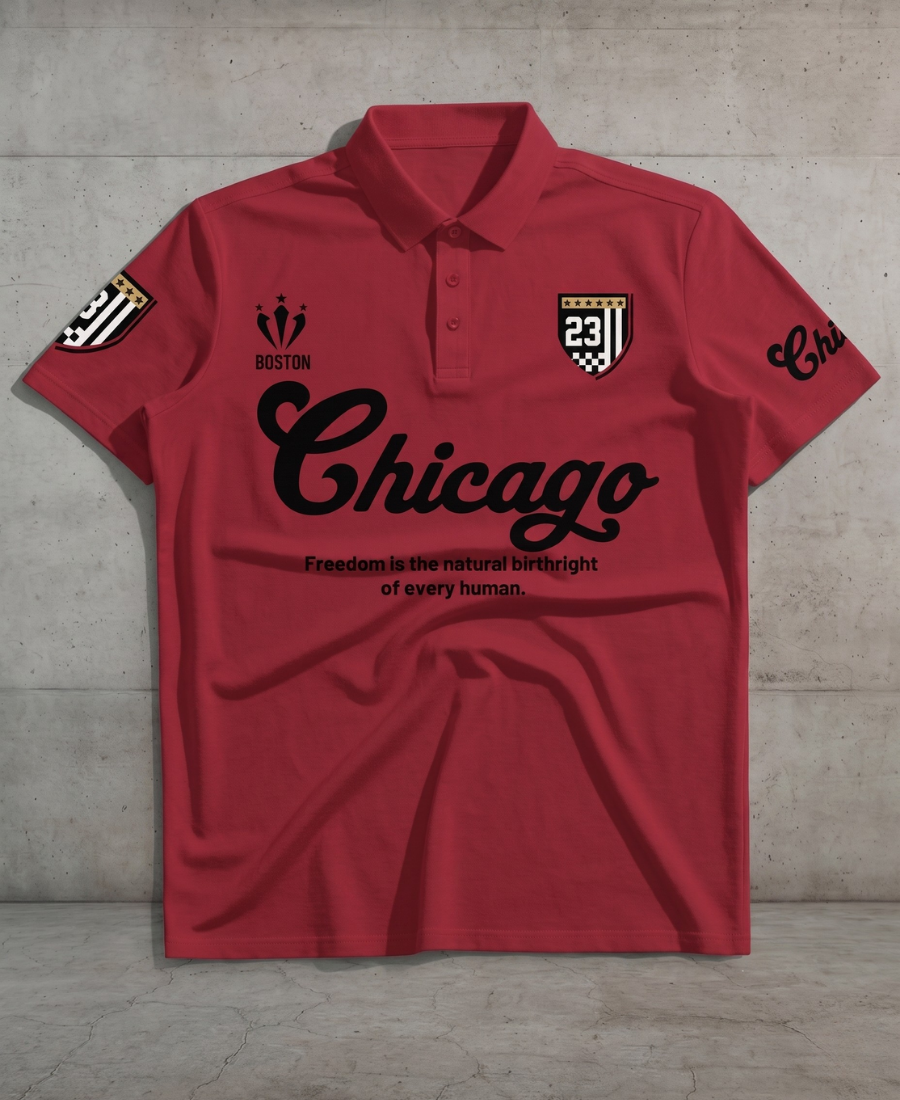 Chicago Freedom Archive Polo Tee