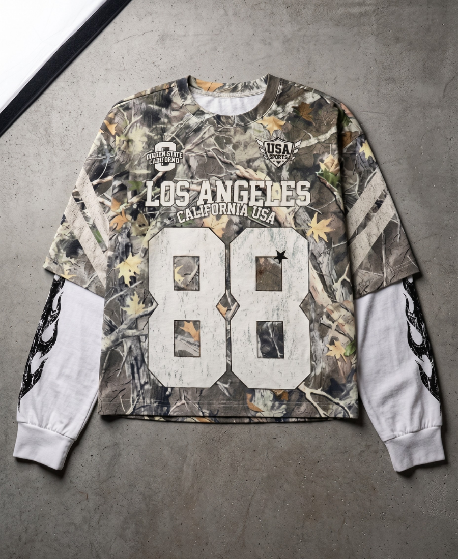 Camo Flame 88 Tee