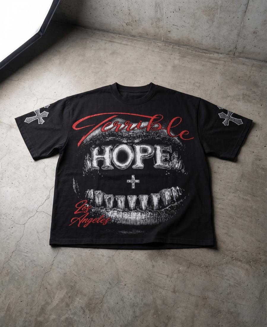 Cursed Grin LA Tee