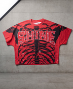 Grave Shimmer Skeleton Tee