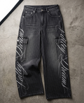Chalk-Line Pants