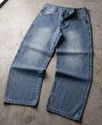 Y2K Cyber-Cross Baggy Pants