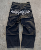 Heaven/Hell Contrast Stitch Pants