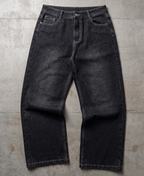 Y2K Gothic Script Baggy Pants