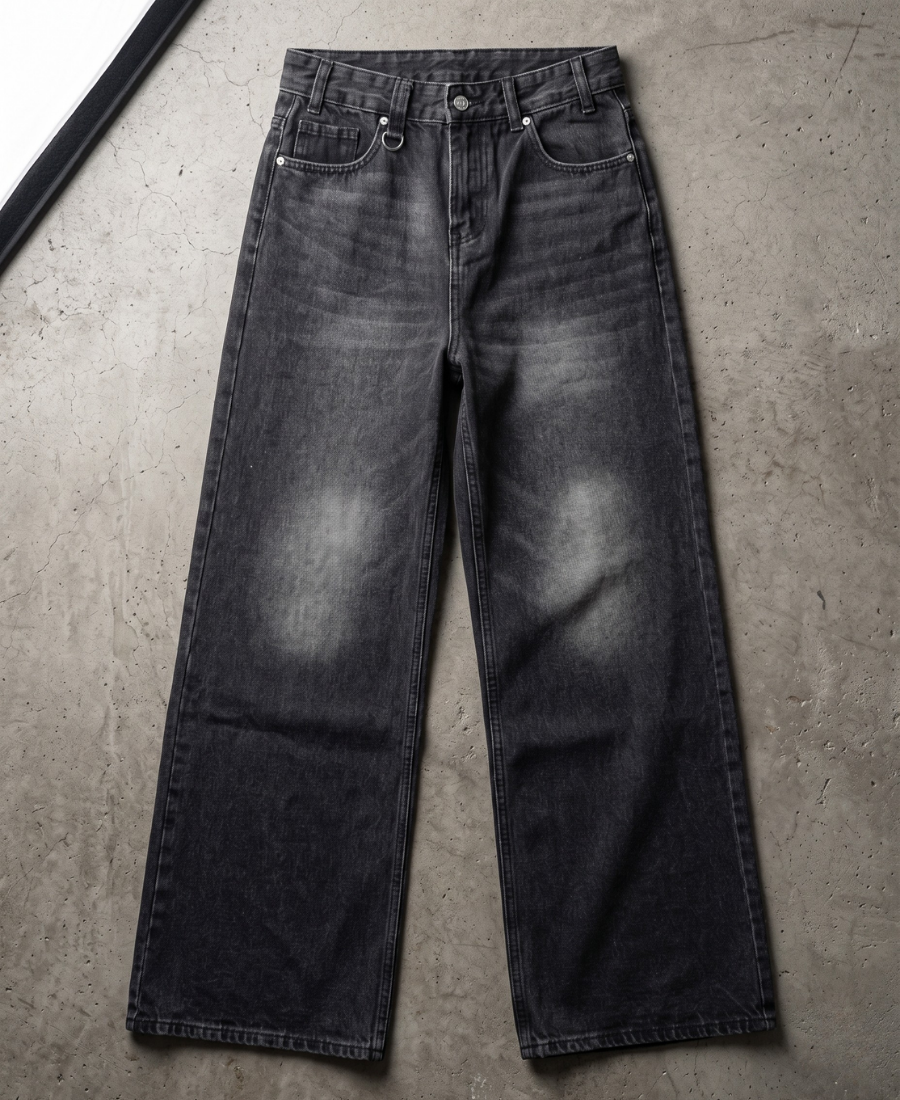 Acid Black Pants