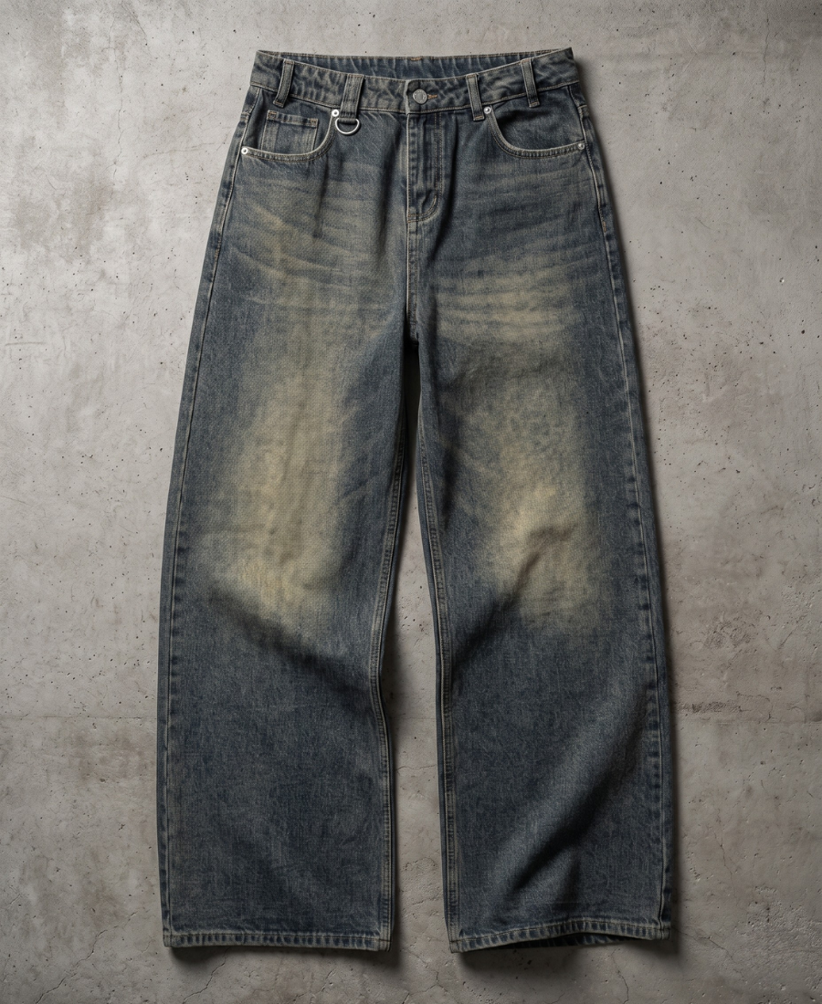 Acid Wash Pants