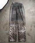Grey Leopar Waisted Eşofman