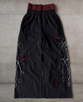Black Distressed Eşofman