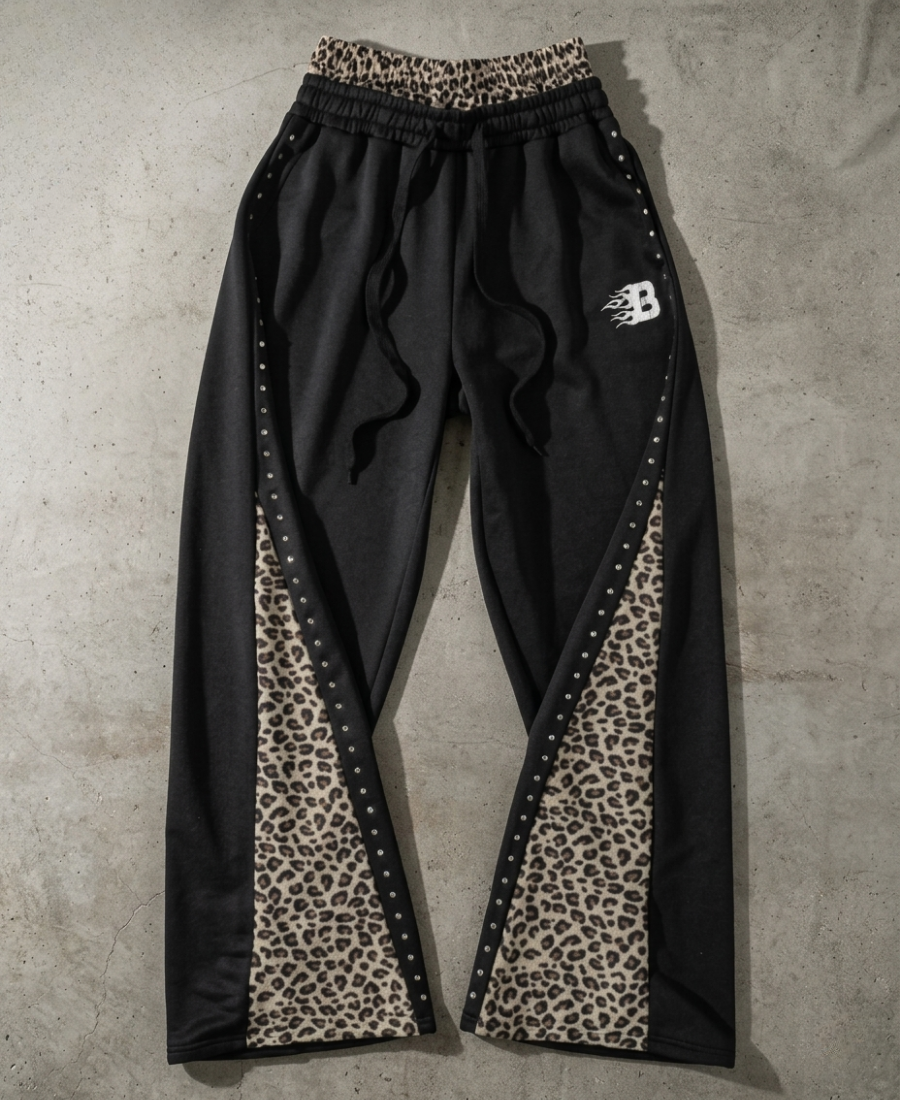 Leopard Studded Eşofman