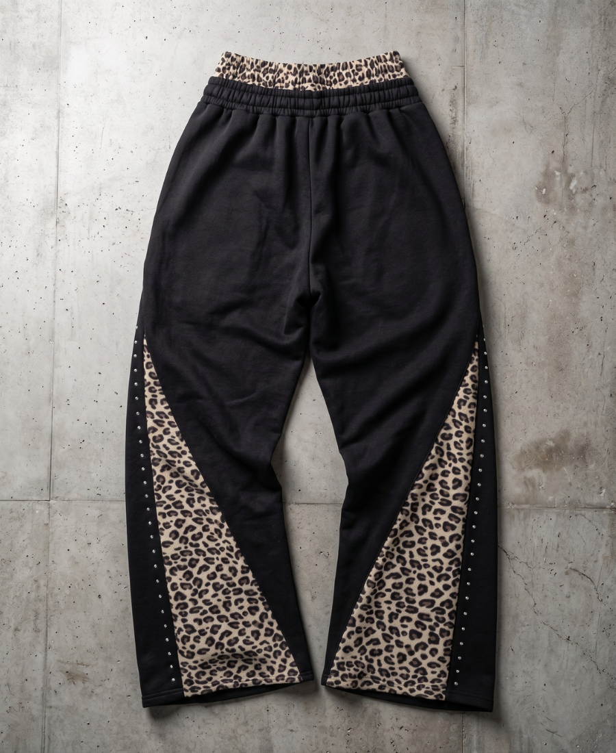 Leopard Studded Eşofman