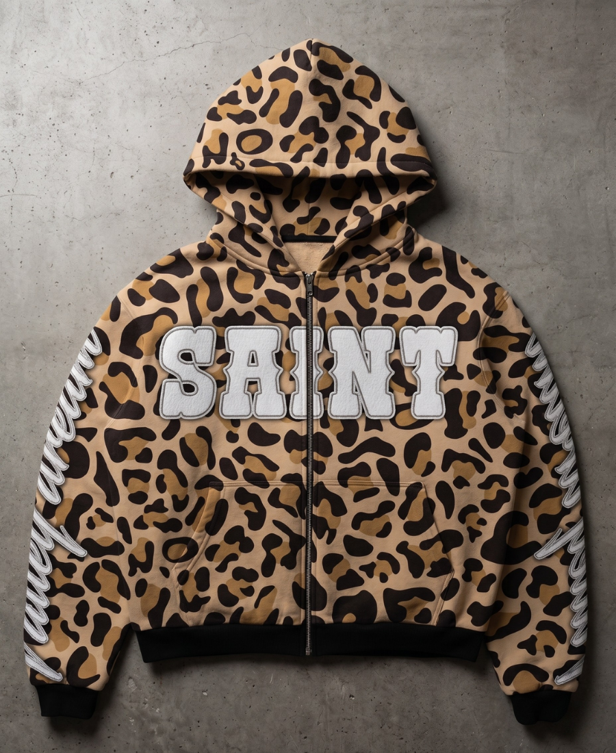 Saint Leopard Hoodie