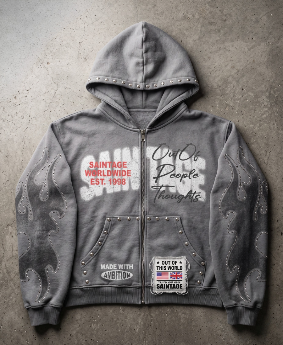 Saintage Fire Hoodie