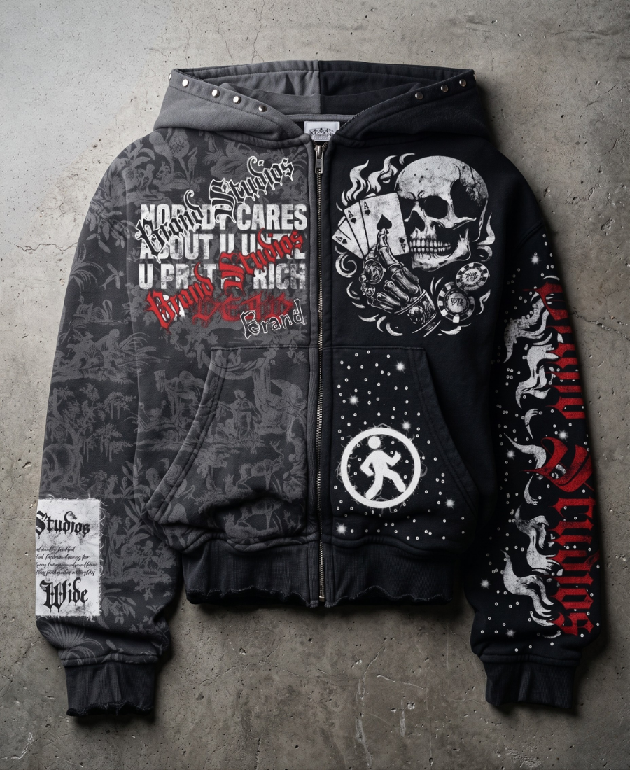 Skull Human Hoodie