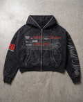 Vintage Patchwork Hoodie