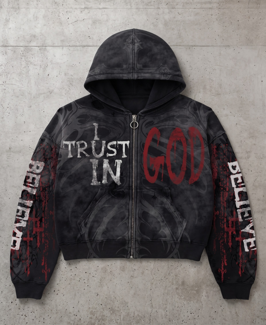 Trush İn God Hoodie