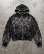Vrlck Rhinestone Hoodie